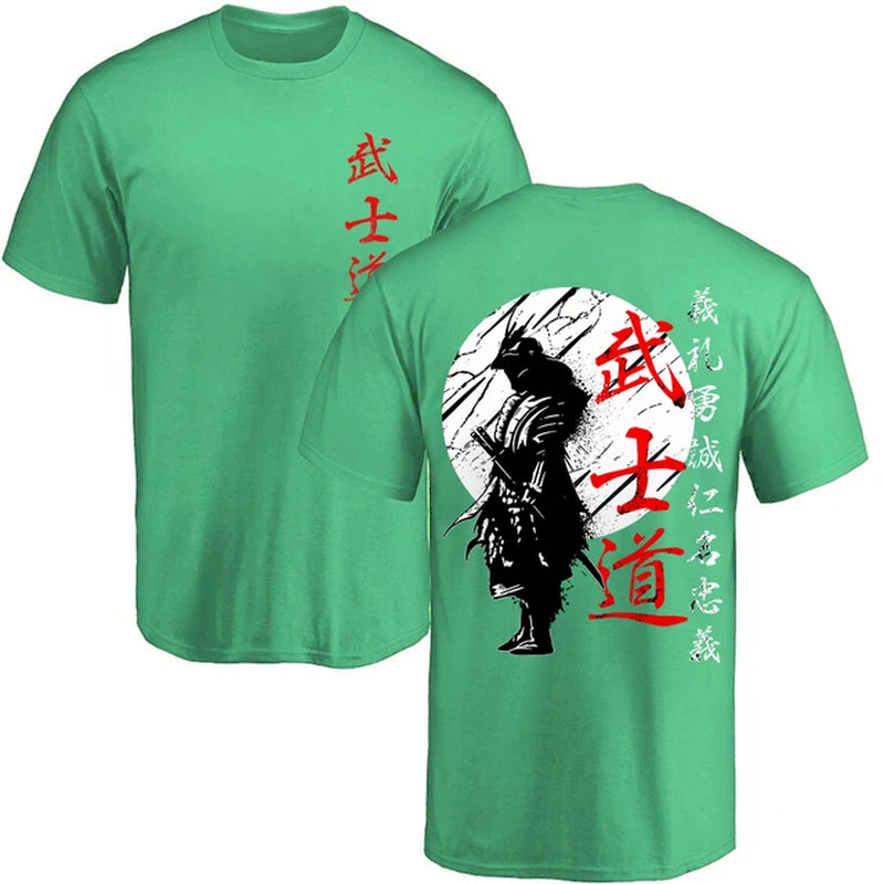 Japan Samurai Spirit T Shirts for Men