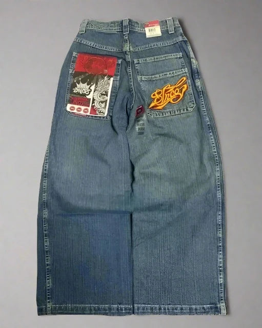 Retro Oversize Jnco style Jeans