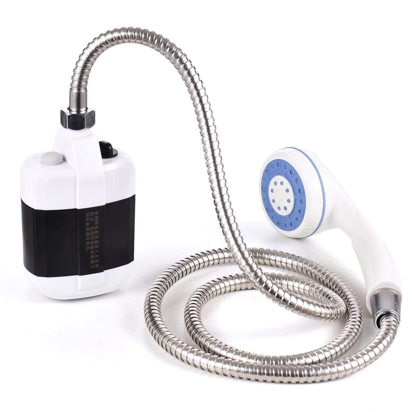 Portable Camping Shower w/ USB Rechargeable Electric Shower Pump for Camping, Car Washing, Gardening and Pet Cleaning