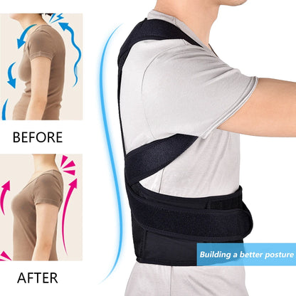 Back Brace Posture Corrector for Women and Men Back Lumbar Support Shoulder Posture Support for Improve Posture