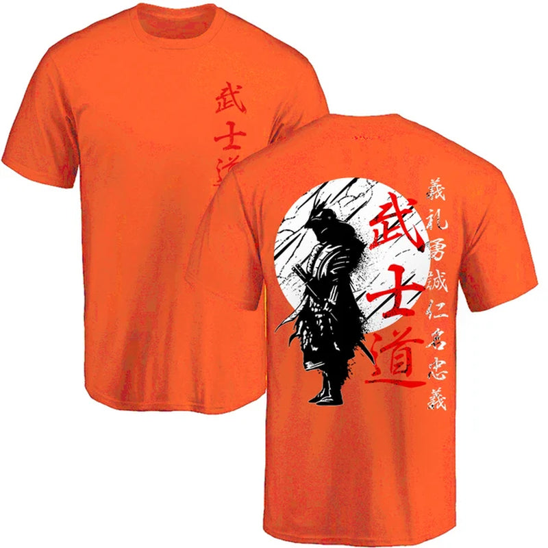 Japan Samurai Spirit T Shirts for Men