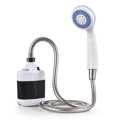 Portable Camping Shower w/ USB Rechargeable Electric Shower Pump for Camping, Car Washing, Gardening and Pet Cleaning