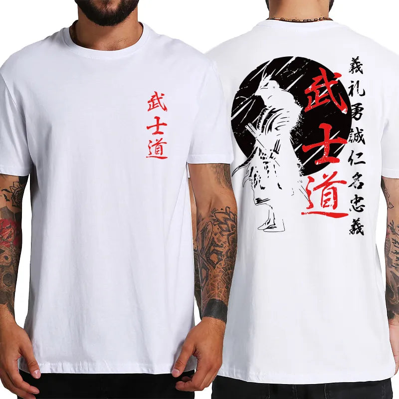 Japan Samurai Spirit T Shirts for Men