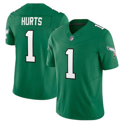 Throwback Philadelphia Eagles Jalen Hurts Kelly Green Jersey